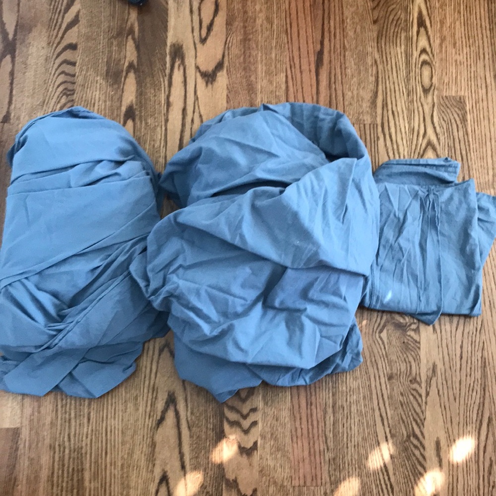 Anthropologie sheet, pillow case, fitting sheet